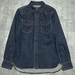 IRON HEART 12oz SELVEDGE DENIM SHIRT XS