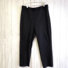 ユニクロ　スラックス　【XL】　グレー　ウェスト総ゴム　アンクル丈　クロップド丈
