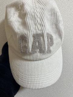 GAP コーデュロイキャップ ホワイトのサムネイル