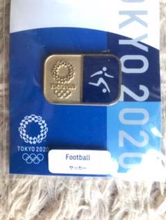 新品未使用 2020 東京オリンピック サッカー ピクトグラム ピンバッジ