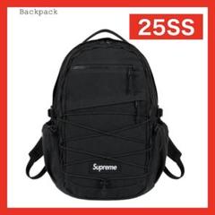 Supreme 25ss Backpack 黒　新品未使用　ショッパー付 25SS 立ち上げ Supreme Backpack バックパック (Supreme/バック