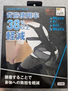 ワークマン　アシストパワースーツ　力仕事　Mサイズ　新品未開封品 全身アシストパワースーツ(M ブラック): 作業小物（安全ベスト
