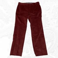 LANDS END メンズパンツ　大きめ　オシャレカラー　コーデュロイ