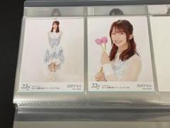 22/7 ナナニジ 白沢かなえ サインチェキ B 3005] 河瀬詩・白沢かなえ・天城サリー 直筆サイン入りチェキ