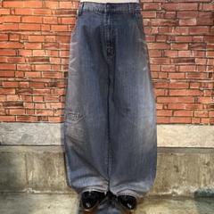 USA古着 rocawear ワイドデニムパンツ スケーター ワイド B系 USA古着 rocawear ワイドデニムパンツ スケーター ワイド B系