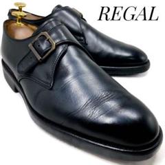 【未使用・美品】REGAL リーガル ダブルモンク 黒 23.5 24.5 未使用・美品】REGAL リーガル ダブルモンク 黒 23.5 24.5