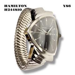 希少品！ HAMILTON ベンチュラ H244810 ブラック シルバー 黒銀のサムネイル