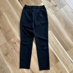 yori ダブルクロスパンツ Mサイズ ブラック ウォッシャブル ダブルクロスパンツ | all item| yori