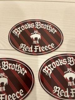 BROOKS BROTHERS ステッカー　3枚　RED FLEECE