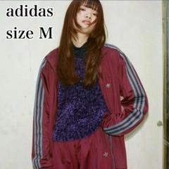極美品 アディダス ベッケンバウアートラックジャケット マルーン S 有名人着用 adidas BECKENBAUER TRACKTOP DBROWN/WONWHI（アディダス