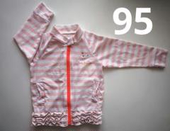 Party Pick ラッシュガード 95 ピンクフリル