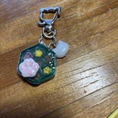 カラフルレジンチョコの六角形チャーム
