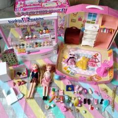 コ51 リカちゃん　アイスクリームショップ　ハウス　小物　まとめ売り