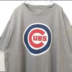 W+D MLB シカゴカブス ロゴ ビッグサイズ Tシャツ グレー 2XL 古着のサムネイル