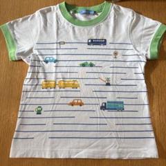 ファミリア　車両プリント コットンTシャツ