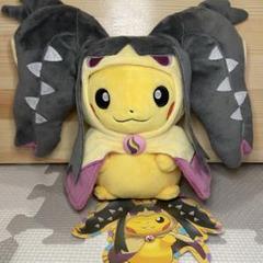 メガクチートのポンチョを着たピカチュウ　ぬいぐるみ　匿名発送 メガクチートのポンチョを着たピカチュウ ぬいぐるみ 匿名発送