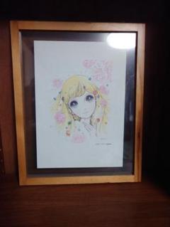 高橋真琴 エンボス入り 公式複製原画　宝石姫 高橋真琴 宝石姫 額入り - メルカリ