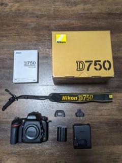美品】Nikon D750 本体ショット数1835回