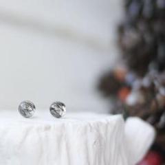 トルマリンインクォーツ―天然石―ピアス/イヤリング ハンドメイド 厄除け 健康
