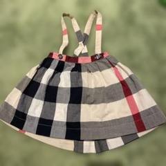 美品　BURBERRY スカート&ブラウス　2Y 92 90 ノバチェック♡ 美品BURBERRY スカート&ブラウス2Y 92 90 ノバチェック♡