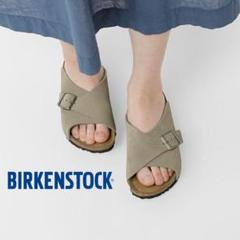 BIRKENSTOCK ビルケンシュトック スエードレザー フラットサンダル