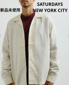 ☆新品未使用☆Saturdays NYC Marco Script シャツ　XS