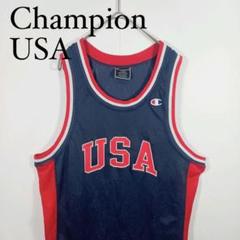 NBA Champion USA ユニフォーム ネイビー/レッド XL