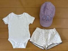 【セット売り】babyGap ロンパース・キャップ ZARAショートパンツ