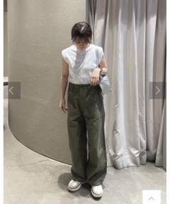 オリーブ カーブシルエット メンズ ベイカーパンツ SHENERY カーブシルエットベイカーパンツ シーナリー - メルカリ