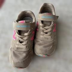 new balance スニーカー ベージュ/ピンク