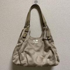匿名配送】COACH トートバッグ マディソン オプアート ニードル
