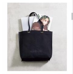 極美品□ADEAM アディアム ダイヤ型 ゴールドフープ金具 レザー