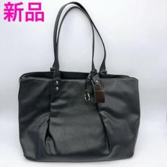 未使用級 A4収納 パトリックコックス トートバッグ レザー総柄