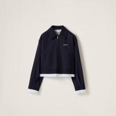 美品 MIUMIU ナイロン 軽量 ウィンドブレーカー 黒 2025年最新】MIU MIU レディース ジャンパー・ブルゾンの人気
