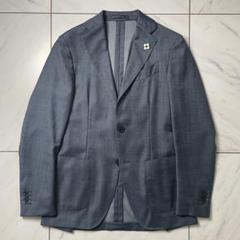 大人気新品をすべて アンコン 春夏 wear easy LARDINI ジャケット 42 ネイビー ジャケット・アウター