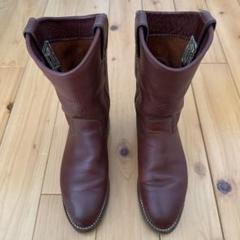 黒タグ usa製 chippewa チペワ ペコスブーツ 8E ブラウン 茶 CHIPPEWA チペワ ペコスブーツ ウエスタンブーツ 黒タグ USA製