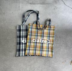 【未開封】ciatre シアター トートバッグ チェック グリーン ciatre check tote bag | ciatre