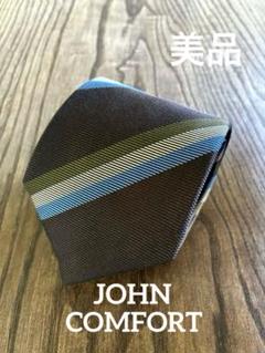 user_8ae20066　ジョンコンフォート　ハンドメイドタイ 1度使用】JOHN COMFORT/ジョンコンフォートハンドメイドSilkタイ