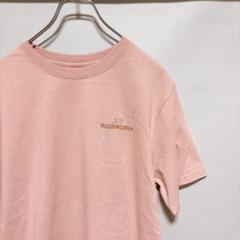 サンリオ　MARRONCREAM マロンクリームピンク Tシャツ ロゴ刺繍