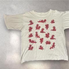 もみあげ　00s USA製 エロ 四十八手 デビル エンジェルTシャツ USA製 四十八手 エロT devil デビル angel エンジェル 半袖T