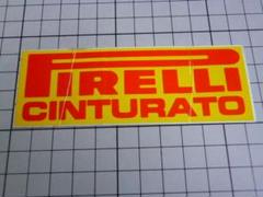 正規品 PIRELLI CINTURATO ステッカー 113×40mm 当時物