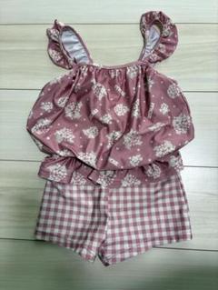 moz 女の子用水着 フリル付き120サイズ
