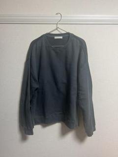 YOKE オーバーサイズパイピングスウェット　サイズ3 DUSTY BLUE YOKE オーバーサイズパイピングスウェット サイズ3 DUSTY BLUE