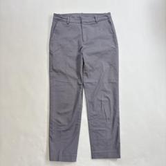UNIQLO　ユニクロ　ドライストレッチクロップドパンツ　Sサイズ　グレー