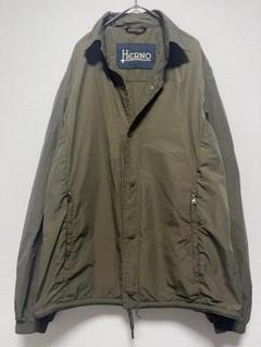 HERNO ヘルノ　ナイロン軽量ジャケット　M アウター　カーキ系