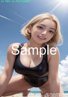 A4サイズアートポスター 1点もの 美女ポスター最高品質 C-G-７