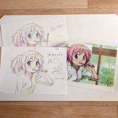 新規購入 魔法少女まどか☆マギカ クリアファイル 複製原画 セット 非売品 クリアファイル