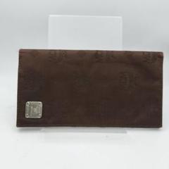 エムシーエム　長財布　財布　ウォレット　ヴィセトス柄　ナイロン　ブラウン