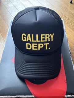 GALLERY DEPT. ブラック トラッカーキャップ　最終値下げ2000円 GALLERY DEPT. ブラック トラッカーキャップ 最終値下げ2000円
