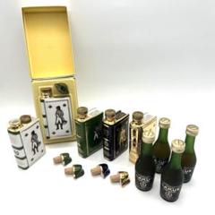 ナポレオン カミュ ミニボトル 未開栓×8本 空瓶×1本 替栓付き CAMUS ナポレオン カミュ ミニボトル 未開栓×8本 空瓶×1本 替栓付き